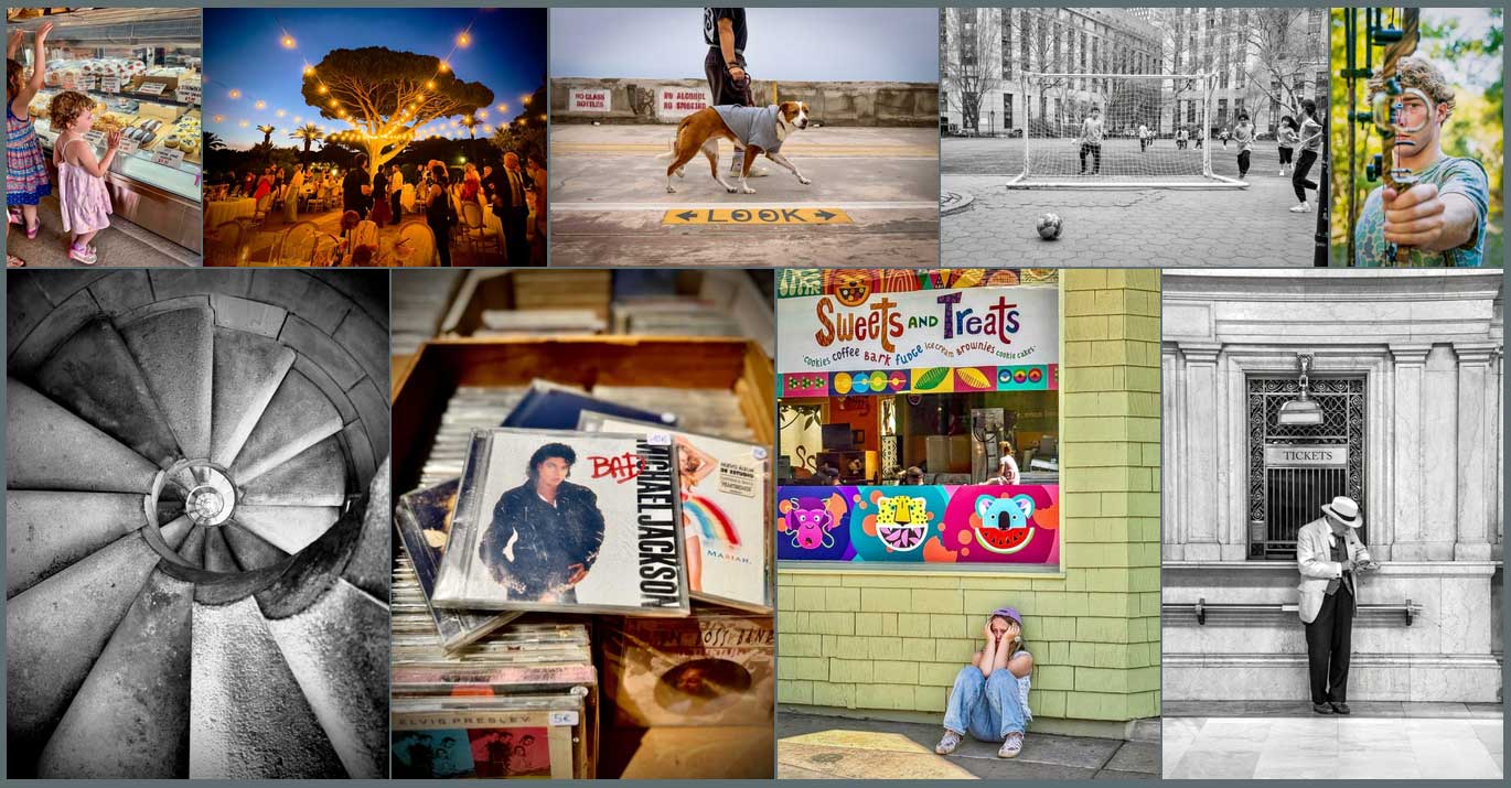 Collage of Christa Joyner Moody's winning images.